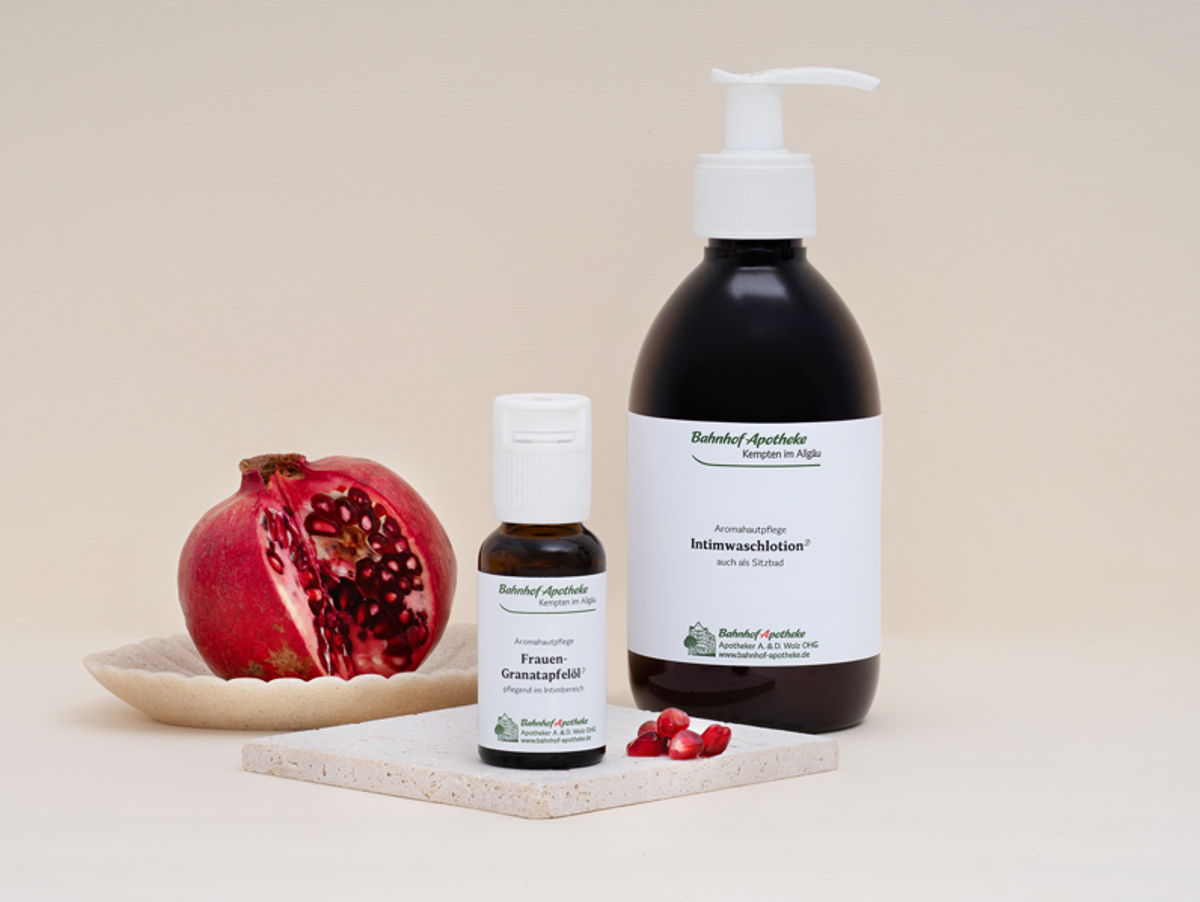 Original-Stadelmann-Aromamischungen als sanfte Intimpflege